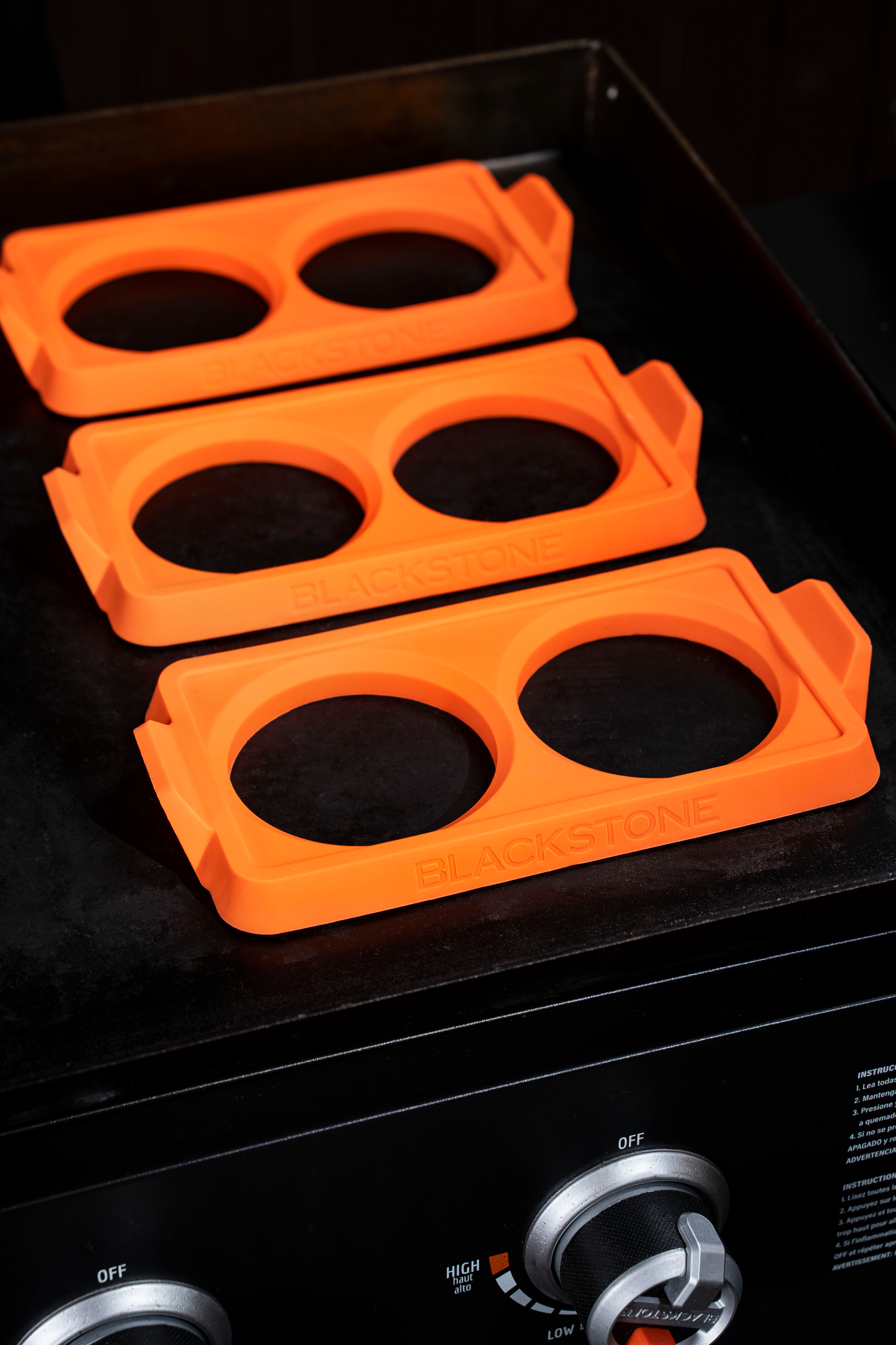 2-paikkainen muotti munille Blackstone