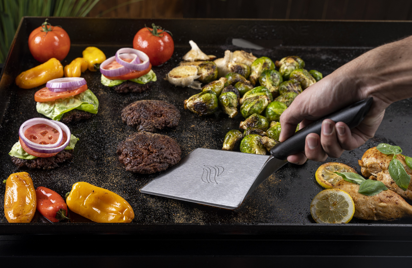 Hampurilaispakkaus 3-osainen Blackstone