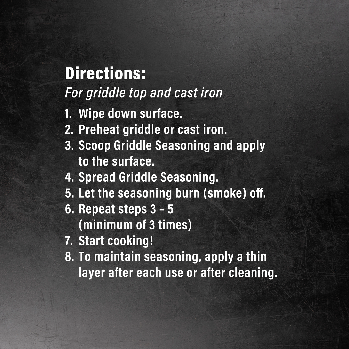 Grillin pinnoitus ''mauste'' Blackstone