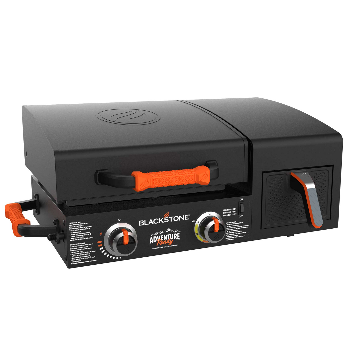 ParilaGrilli 17'' Blackstone airfryerilla 12v