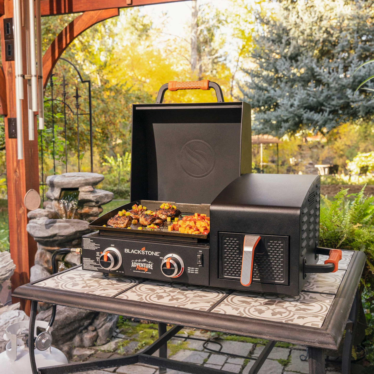 ParilaGrilli 17'' Blackstone airfryerilla 12v