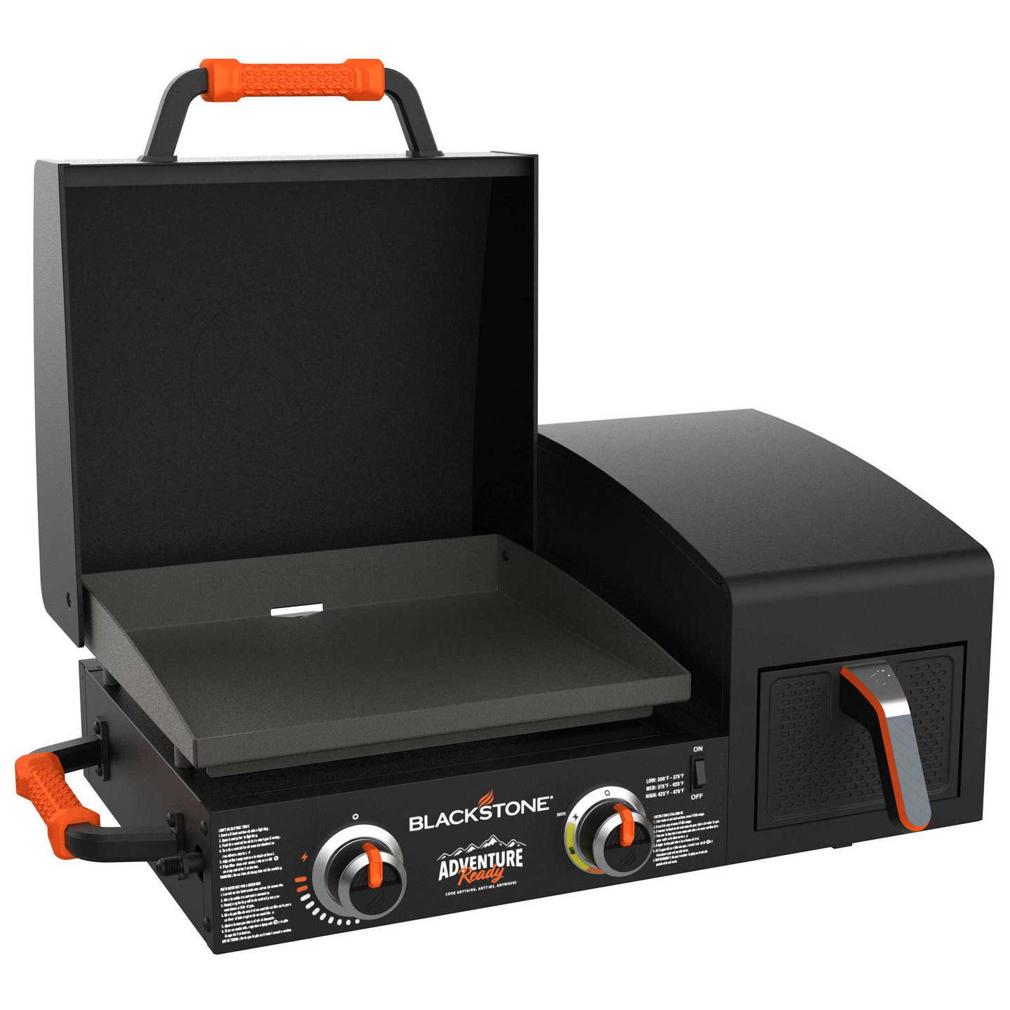 ParilaGrilli 17'' Blackstone airfryerilla 12v