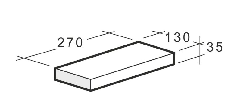 Osatiili Weber Kahi NKH 35 270x130x35 144kpl