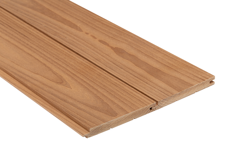 Saunapaneeli Thermory 15x160x2400 STS4 lämpökäsitelty haapa