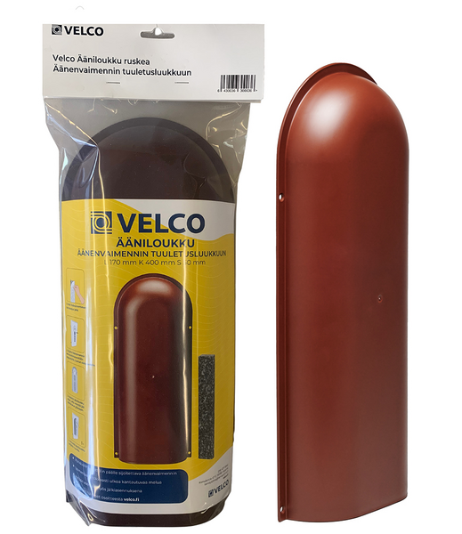 Ääniloukku Velco tuuletusluukkuun ruskea