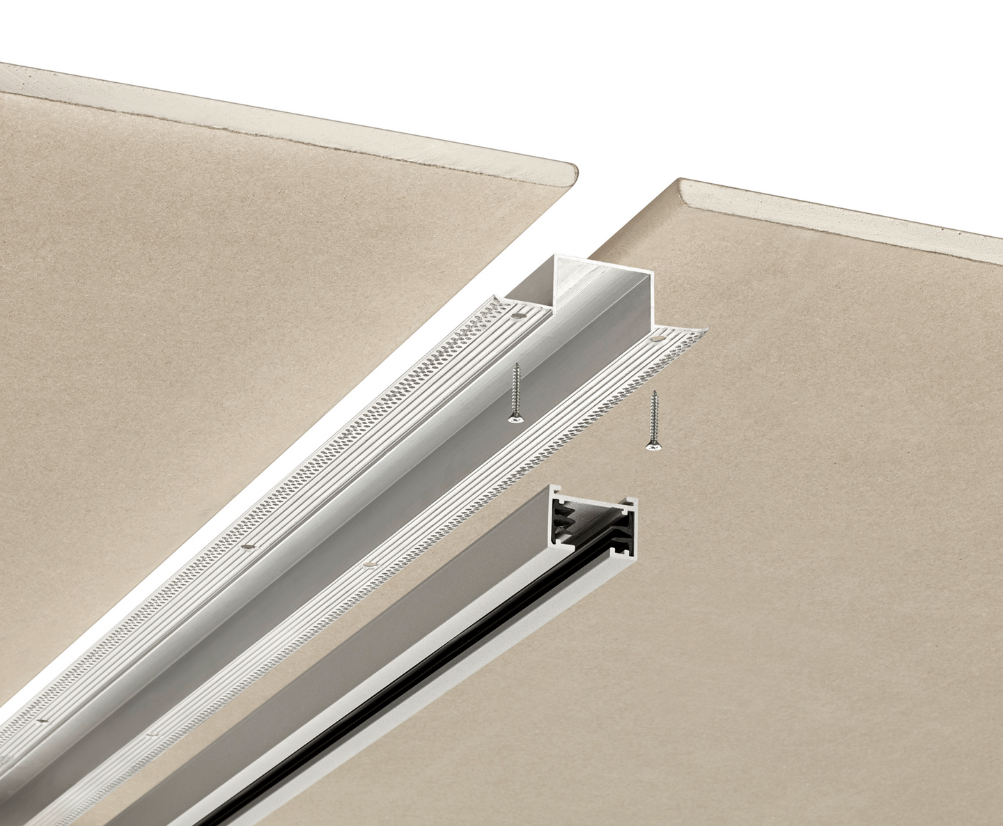 Uppokiskokouru TRIO Duoline 2-vaiheinen 115 cm alumiini