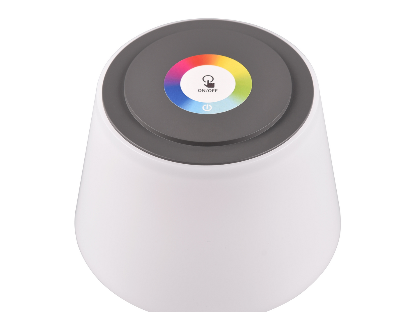 Ulkopöytävalaisin TRIO Sanchez led RGBW IP44 ladattava antrasiitti