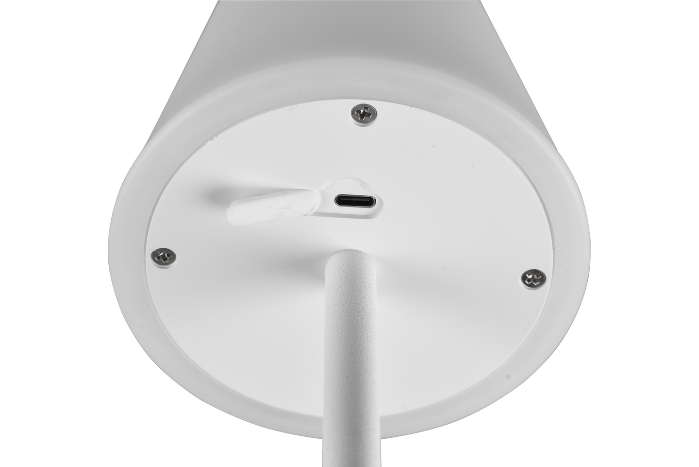 Ulkopöytävalaisin TRIO Martinez led IP44 ladattava mattavalkoinen