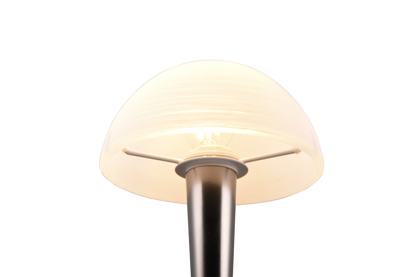 Pöytävalaisin TRIO Canaria E14 musta/kromi