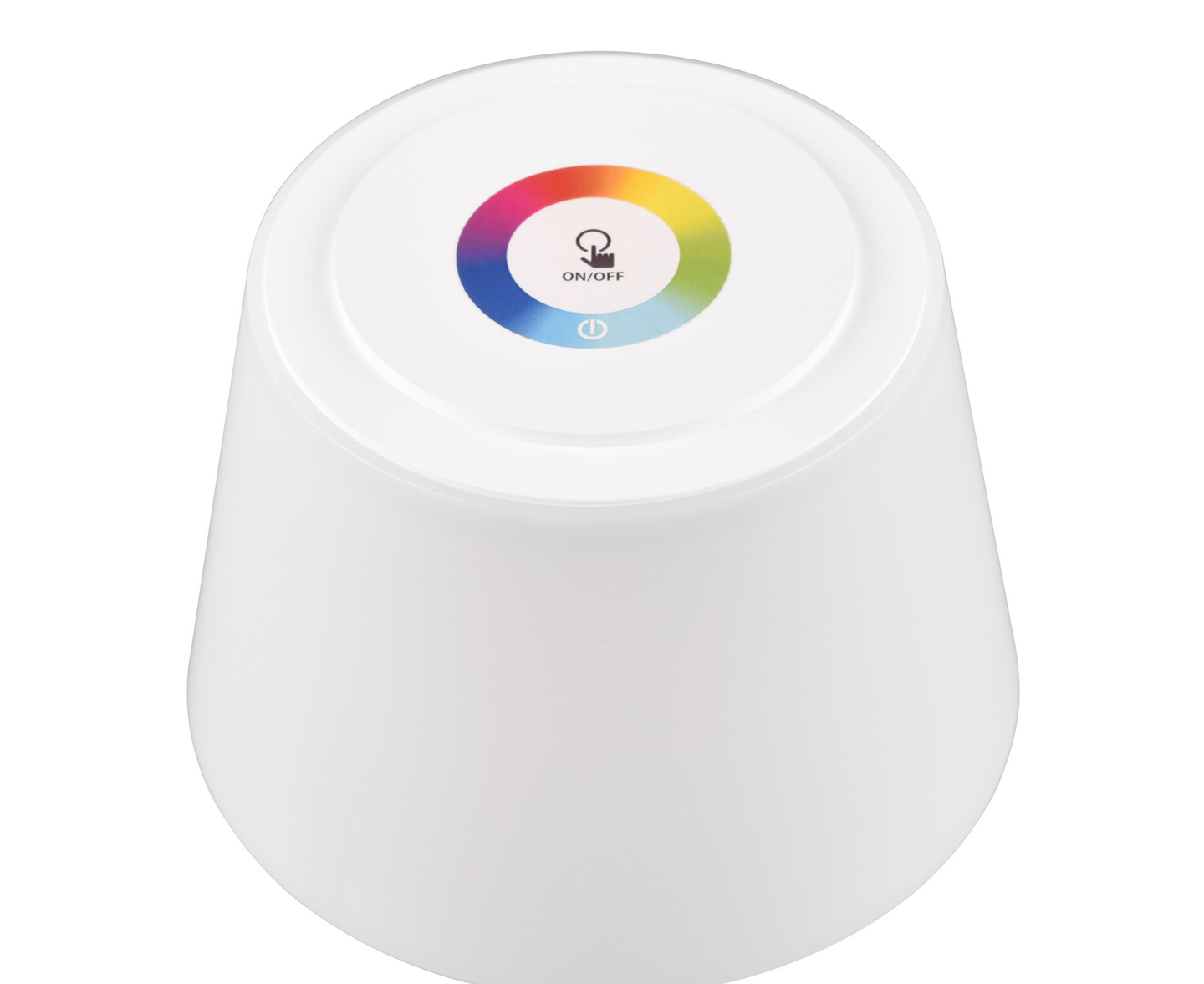 Ulkopöytävalaisin TRIO Sanchez led RGBW IP44 ladattava valkoinen