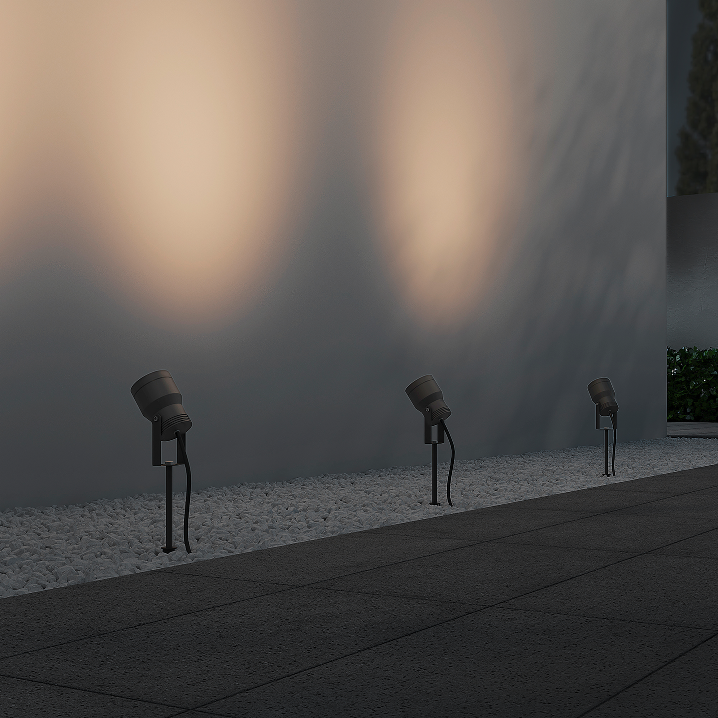 Ulkokohdevalaisin TRIO Mareb led 1000lm 1-osainen antrasiitti