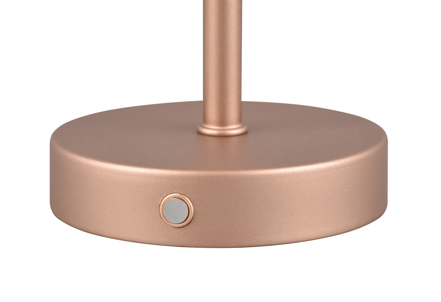 Pöytävalaisin TRIO Jeff ladattava led kahvinruskea