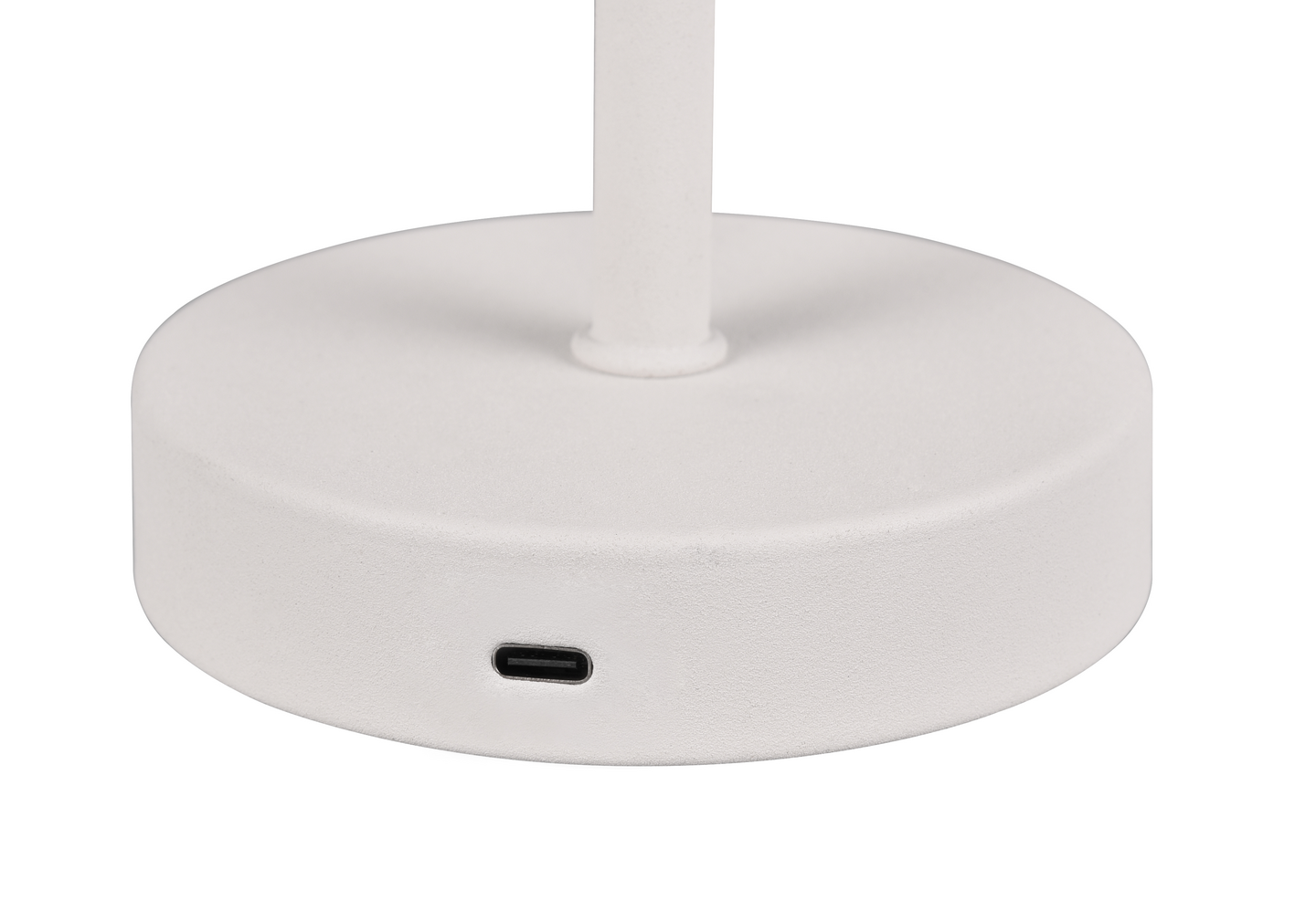 Pöytävalaisin TRIO Jeff ladattava led mattavalkoinen