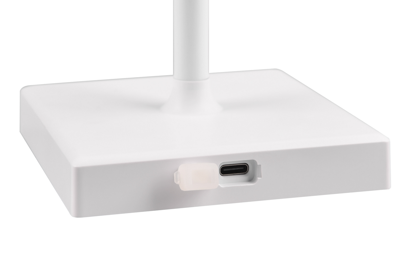 Ulkopöytävalaisin TRIO Sanchez led RGBW IP44 ladattava valkoinen