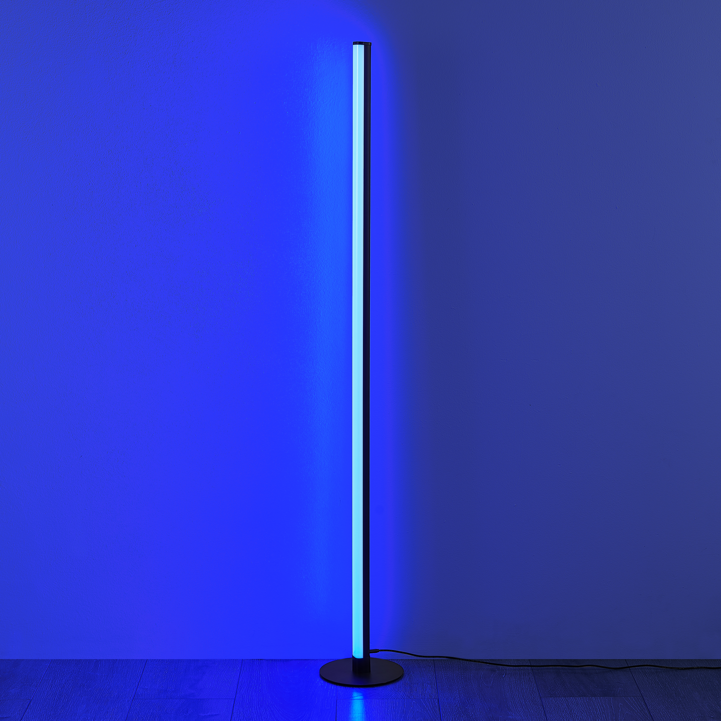 Lattiavalaisin TRIO Tendo led 11W RGB musta