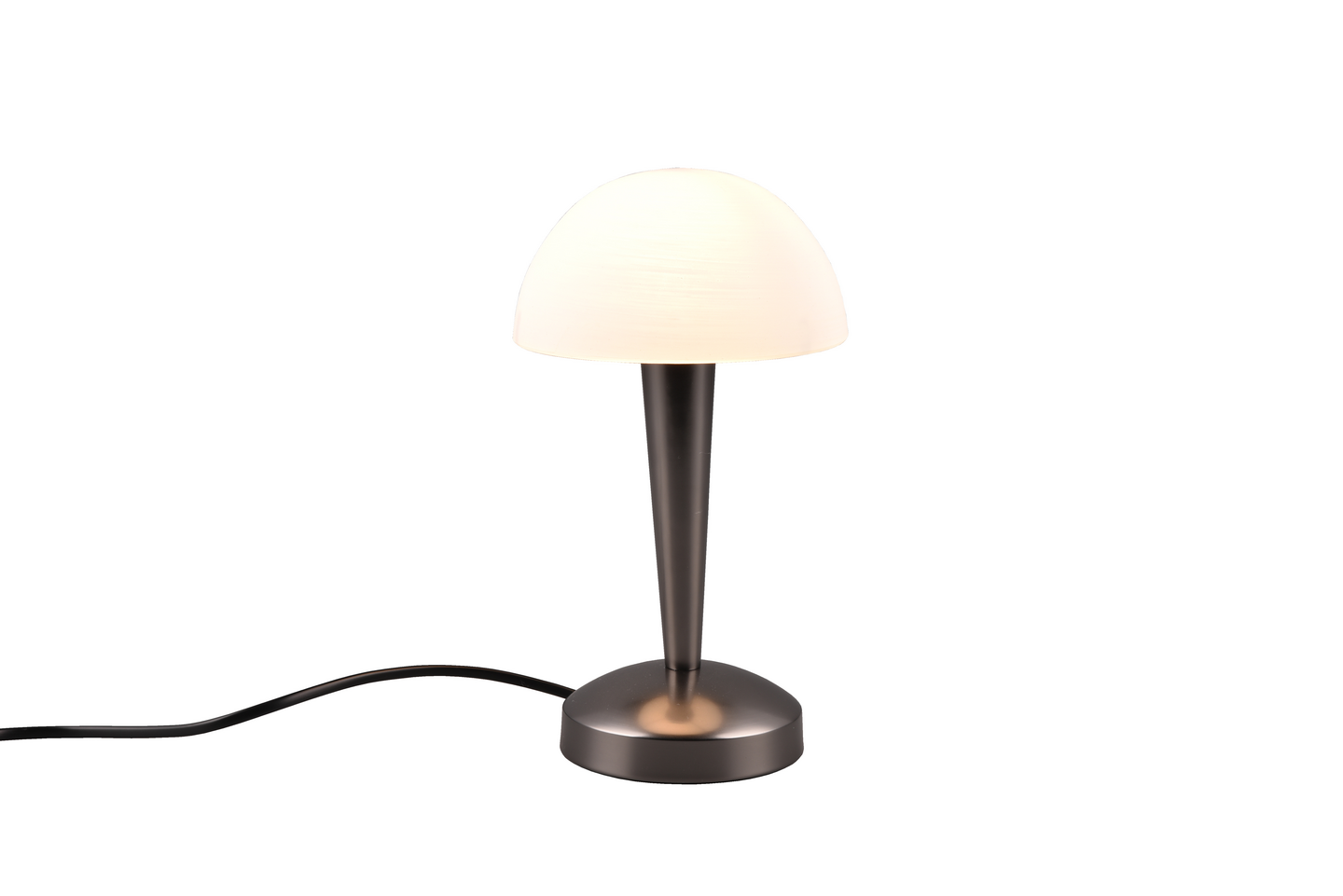 Pöytävalaisin TRIO Canaria E14 musta/kromi