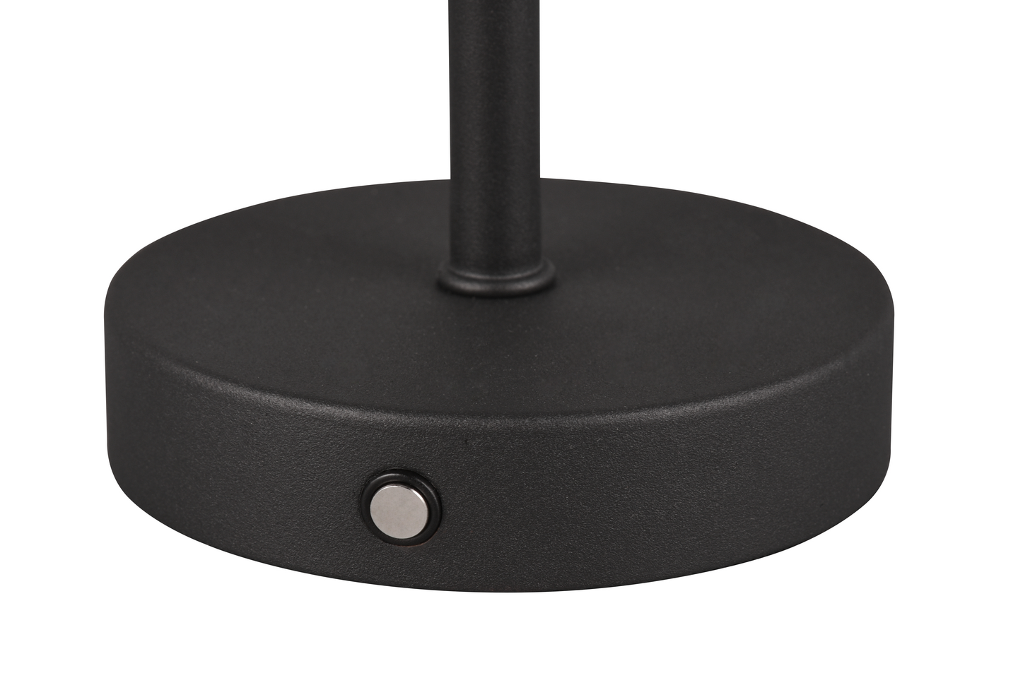 Pöytävalaisin TRIO Jeff ladattava led mattamusta