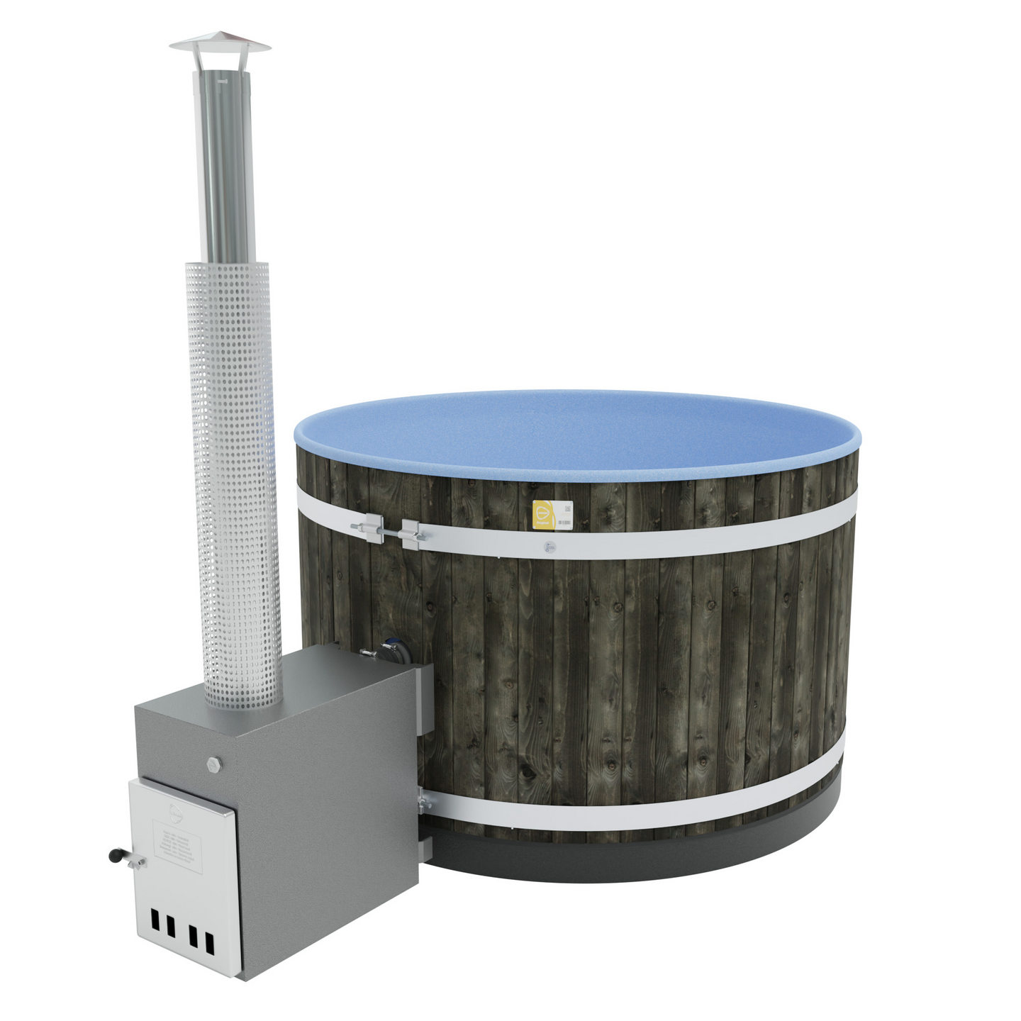 Kylpytynnyri Kirami Breezy M CULT-si ST hiilenmusta/sininen