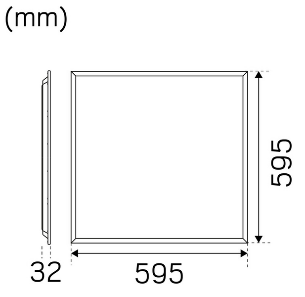 Moduulivalaisin Hide-a-lite Sky MP IP40 3700lm 3/4K 5kpl