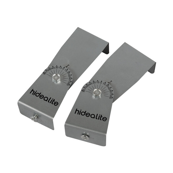 Säädettävä kulmakiinnike Hide-a-lite mekaaninen lisätarvike 2kpl