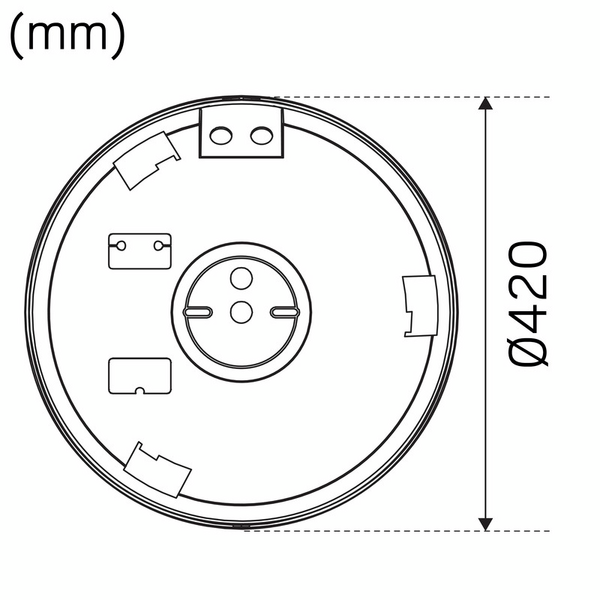 Yleisvalaisin Hide-a-lite Moon Pro S pinta 420 3000K