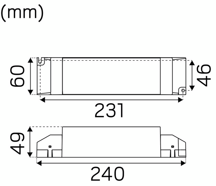Elektroninen liitäntälaite Hide-a-lite VSTR 24VDC 120W