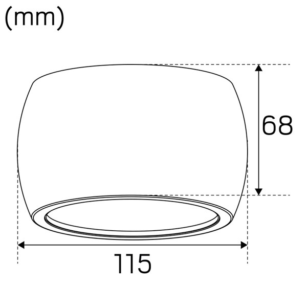 Pintavalaisin Hide-a-lite Globe G2 IP20 440lm 7,5W Tune valkoinen