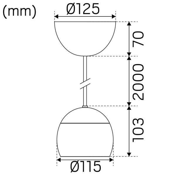 Ripustusvalaisin Hide-a-lite Globe G2 IP20 440lm 7,5W Tune Wh