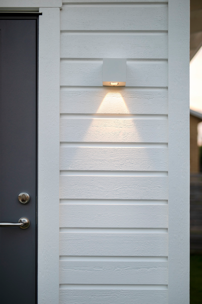 Ulkoseinävalaisin Hide-a-lite Cube I Valkoinen 3000k