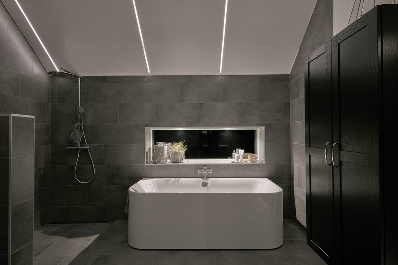 U-profiili led-nauhaan Hide-a-lite korkea 2m