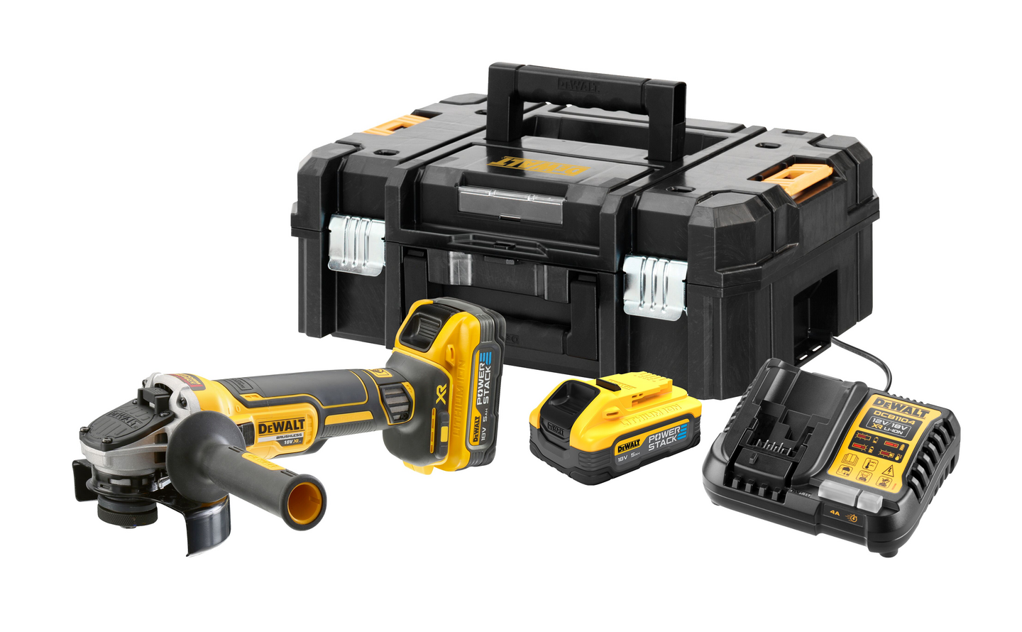 Akkukulmahiomakone DeWalt  DCG409H2T 18V XR 2x5,0Ah