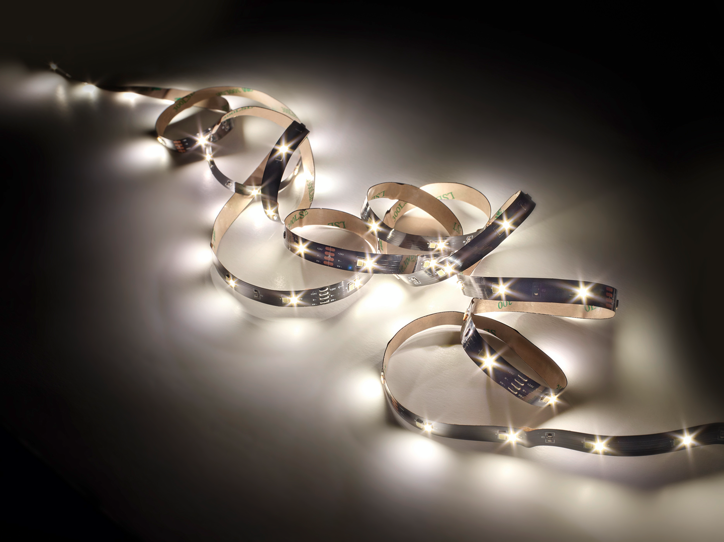 Led-nauha TRIO Chip 17,5W 5m musta