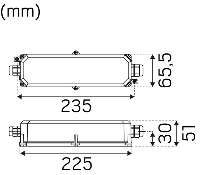 Led-muuntaja Hide-a-lite 12V 70W IP67