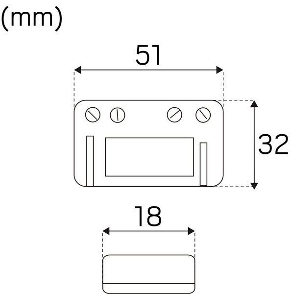Elektroninen liitäntälaite Hide-a-lite LVP 12-24V 1-3/6 1W led