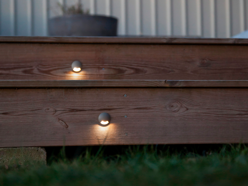 Uppovalaisin Hide-a-lite Deco I 3000K 1,2W valkoinen