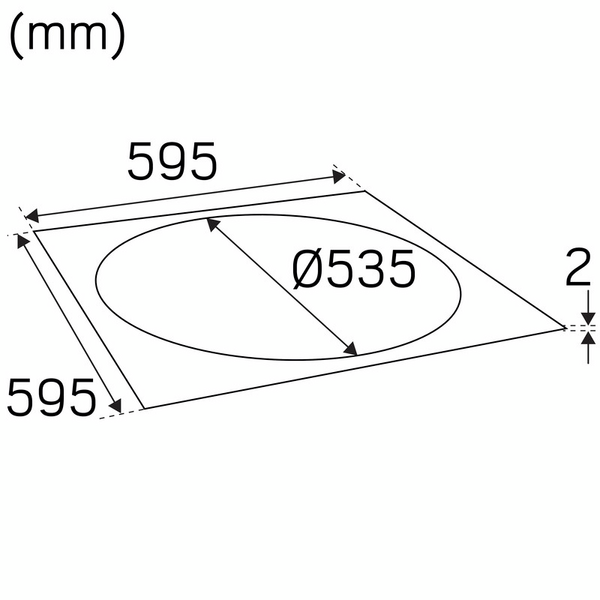 Mekaaninen lisätarvike Hide-a-lite Lean peitelevy panel pyöreä