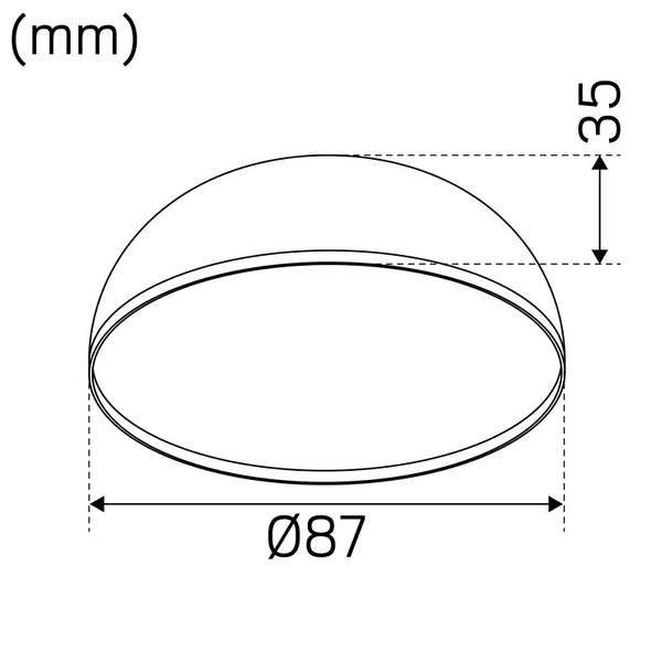 Heijastin Hide-a-lite Globe reflektori messinki