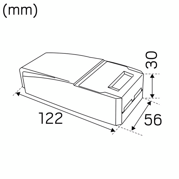 Led-ohjain Hide-a-lite muuntaja DALI 180mA 35-39V 6-9W IP20