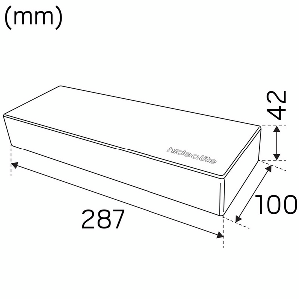 Asennuskotelo Hide-a-lite S-BOX liitäntälaitteille