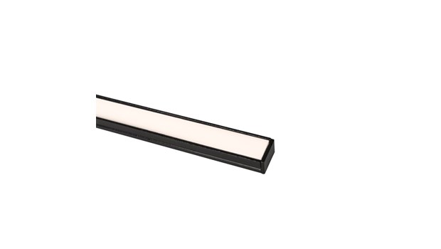 Led-profiili Hide-a-lite Art Low 2m musta