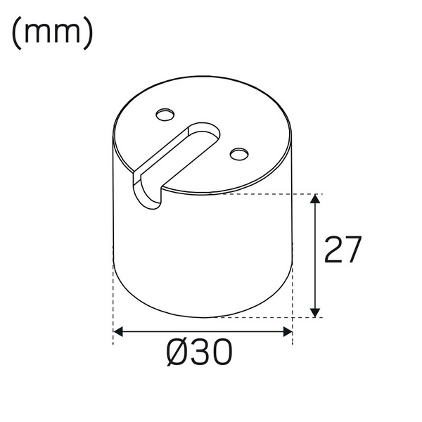 Korotusrengas Hide-a-lite Core Smart korotusosa valkoinen