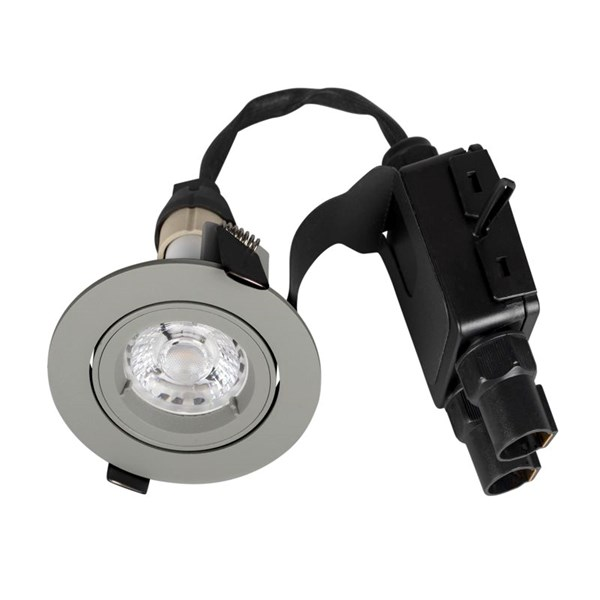 Led-alasvalo Hide-a-lite Comfort Quick Outdoor GU10 IP20 470lm 5,8W 3000K harmaa