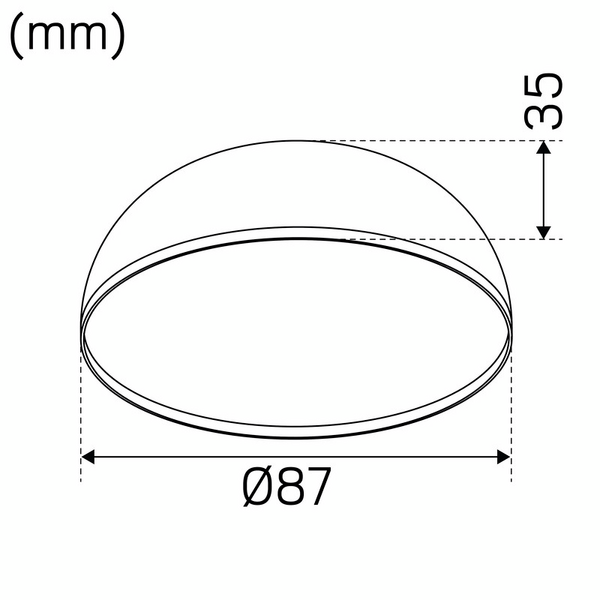 Heijastin Hide-a-lite Globe G2 hopea kiiltävä