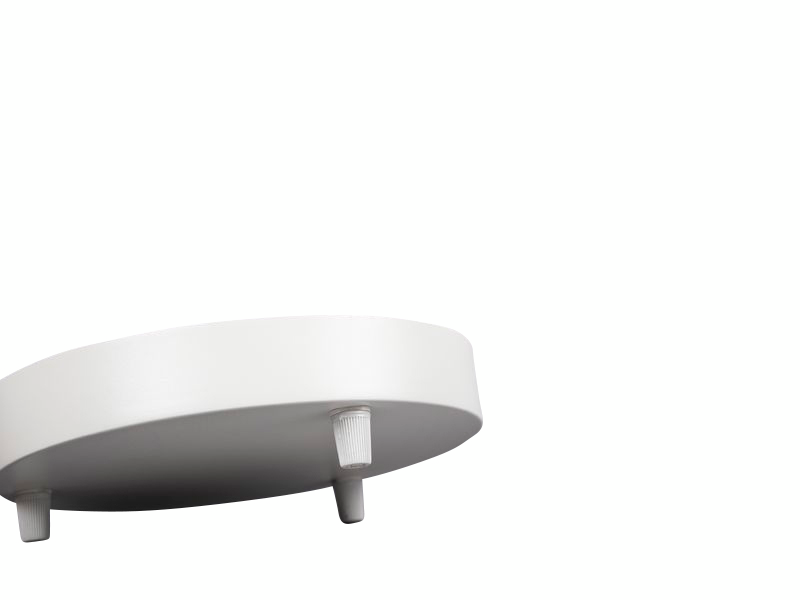 Mekaaninen lisätarvike Hide-a-lite kattokuppi ulkoinen III valkoinen