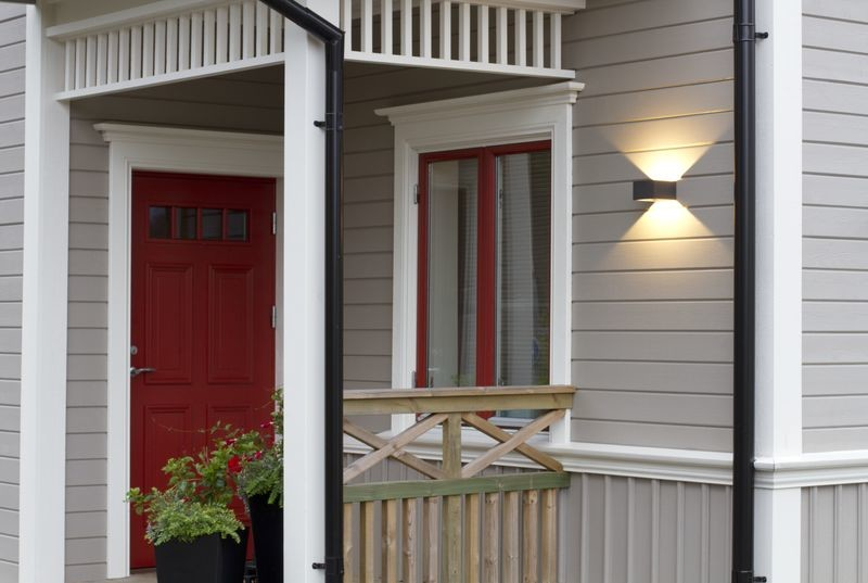 Ulkoseinävalaisin Case Wall Hide-a-lite IP55 valkoinen