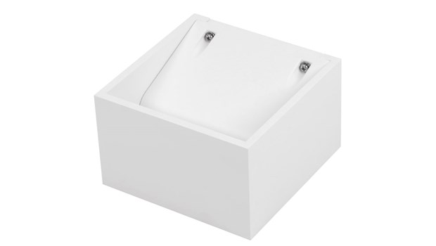 Ulkoseinävalaisin Case Hide-a-lite IP55 valkoinen 4000k