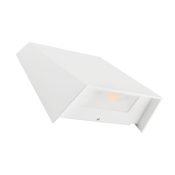 Ulkoseinävalaisin Edge Xl Hide-a-lite IP65 660lm 12,5w valkoinen