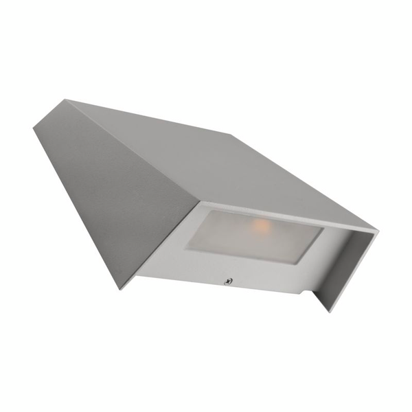 Ulkoseinävalaisin Edge Xl Hide-a-lite IP65 660lm 12,5w harmaa