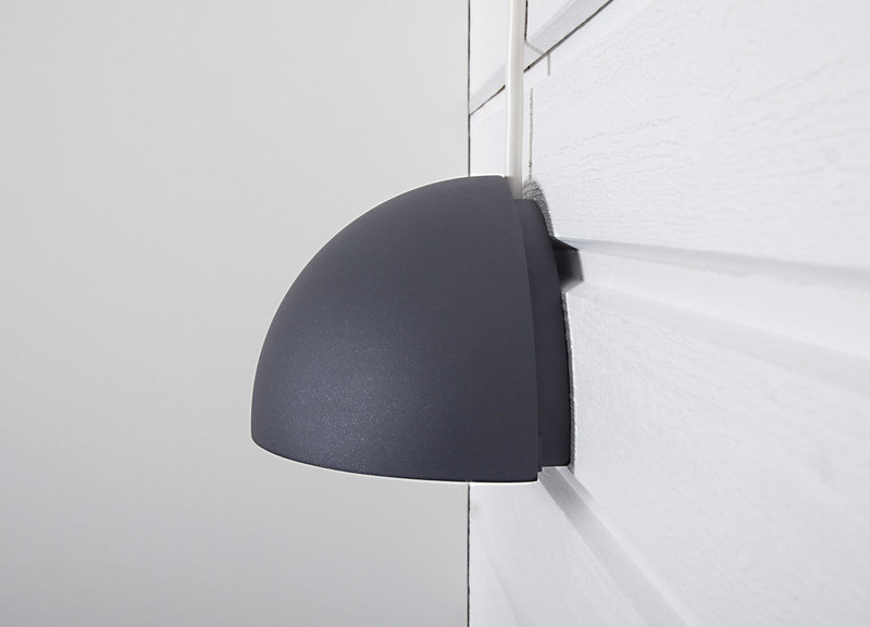 Ulkoseinävalaisin Arc Hide-a-lite antrasiitti 4000k