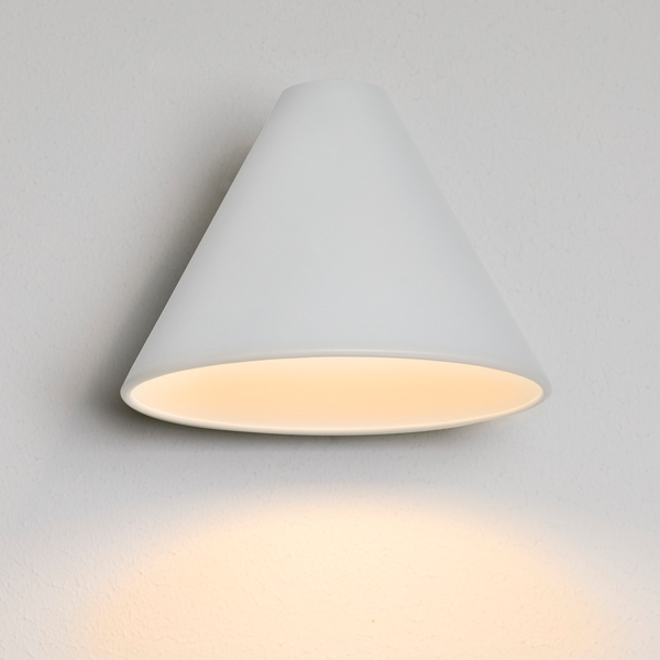 Ulkoseinävalaisin Peak Hide-a-lite E27 Valkoinen